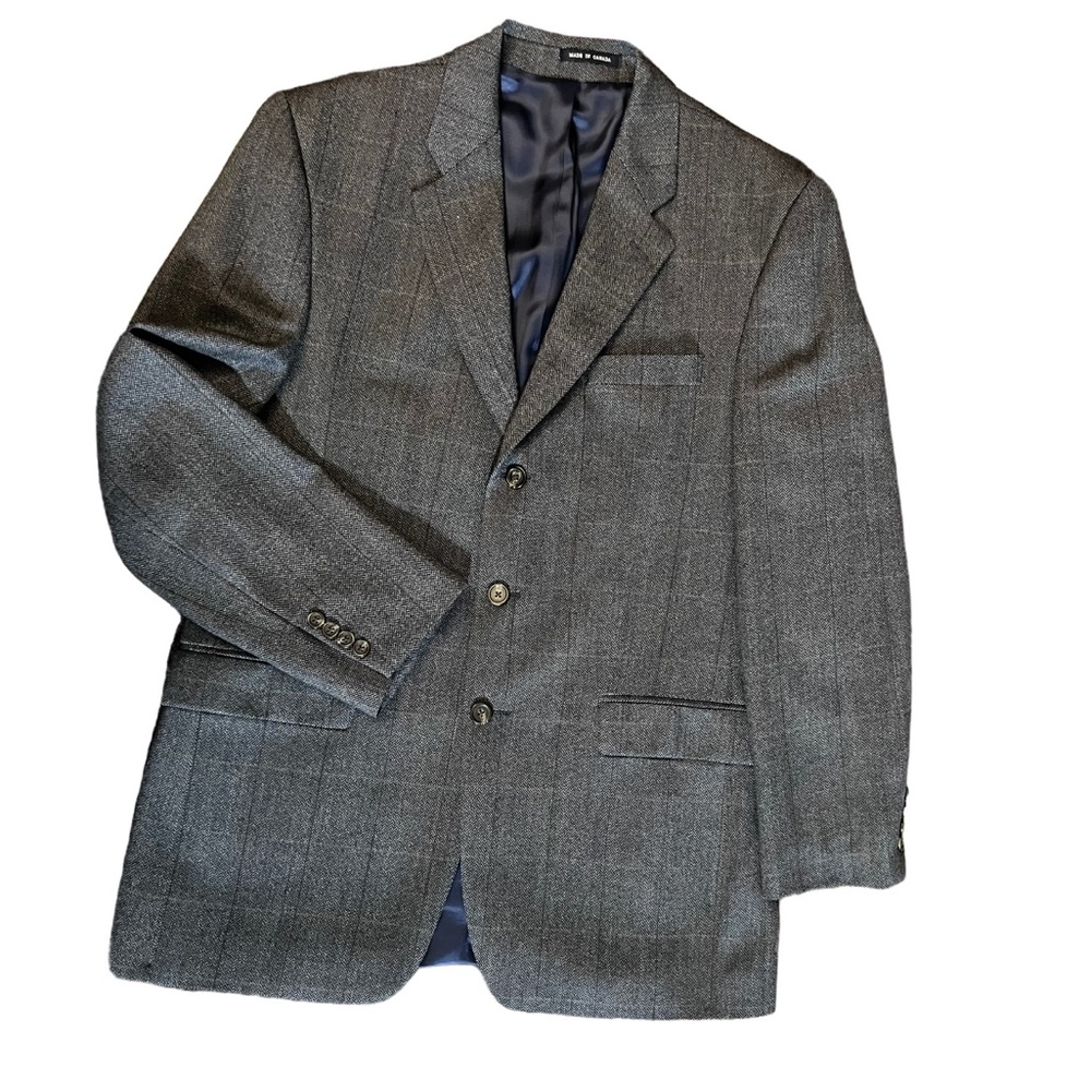 Ralph Lauren Blue Label Lambs Wool Plaid blazer